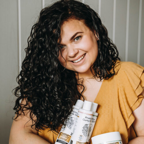 Alternative view of Pretty Curly Girl komplekt lokkis juustele