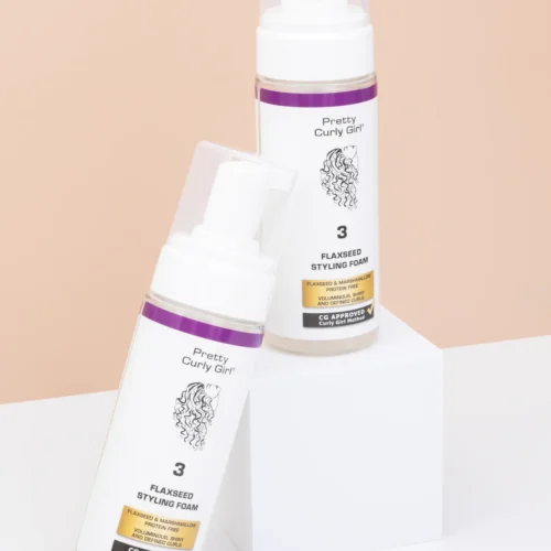 Alternative view of Pretty Curly Girl Flaxseed Styling Foam - linaseemne ekstraktiga juuksevaht 150ml