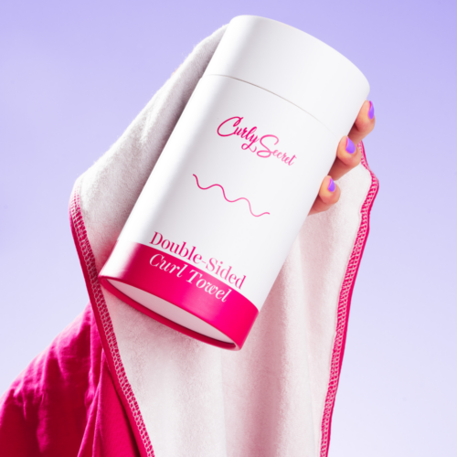 Alternative view of Double-sided Curl Towel - Kaks-ühes rätik lokkidele