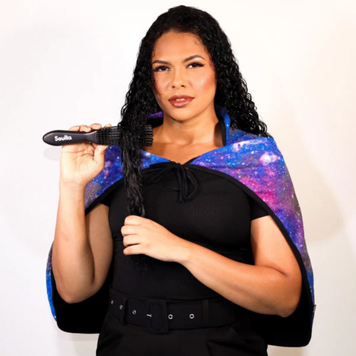 Alternative view of Soulta Double Smart Towel 3in1 - Double-Sided Towel (Black)