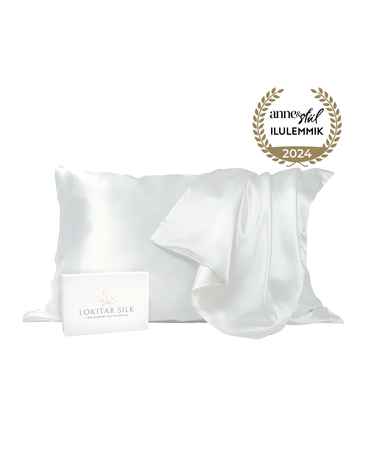 Lokitar Siidist Padjapüür - Naturaalne valge