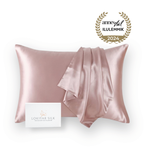 Lokitar Siidist Padjapüür - Tuhk roosa